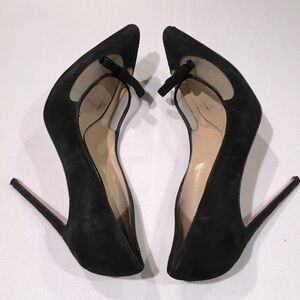 Bionda Castana Suede and Mesh Stiletto Pumps